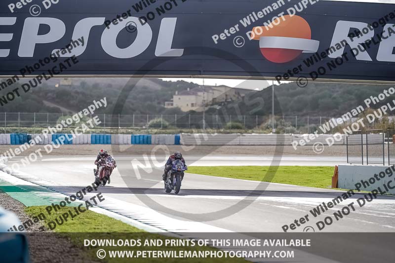 25 to 27th november 2017;Jerez;event digital images;motorbikes;no limits;peter wileman photography;trackday;trackday digital images